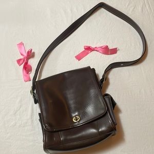 Crossbody leather bag